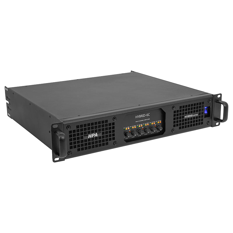 Amplificator hibrid 6×400 W RMS 8Ω, 6×800 W RMS 4Ω HPA HYBRID-6C