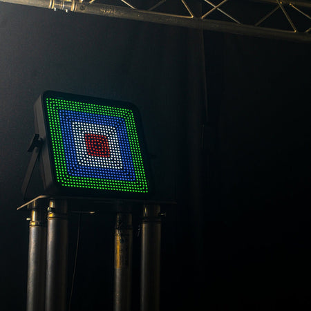 Proiector stroboscop efect LED RGBW DMX 400 W AFX HYPNOTIC