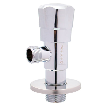 Robinet colțar Ermetiq Classic din inox SUS304 cu racord 1/2 × 3/8 inch