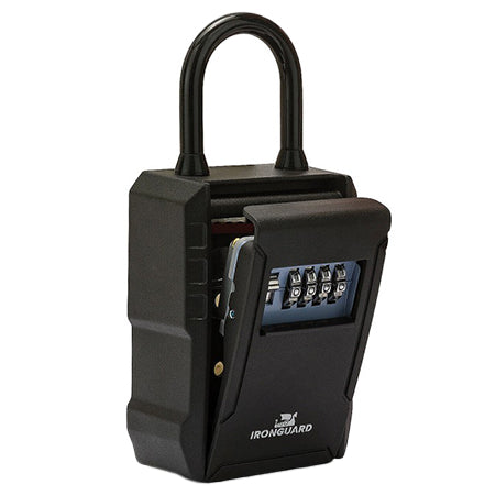 Seif tip lacăt pentru chei cu combinație din 4 cifre Velamp IG014