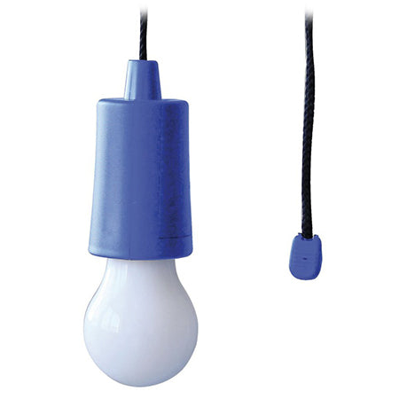 Lampă LED retro cu baterii albastră de 50 lm cu cablu de 105 cm Velamp IL84-B