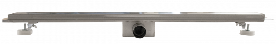 Rigolă de duș din oțel inoxidabil RAIL 600×70 mm cu evacuare orizontală