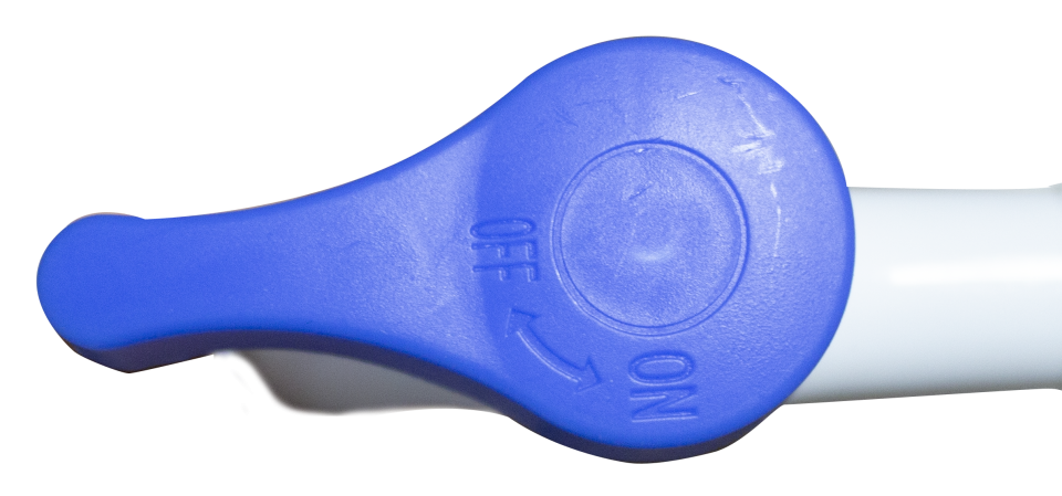 Robinet dublu serviciu din plastic Everpro cu racord 1/2" și portfurtun