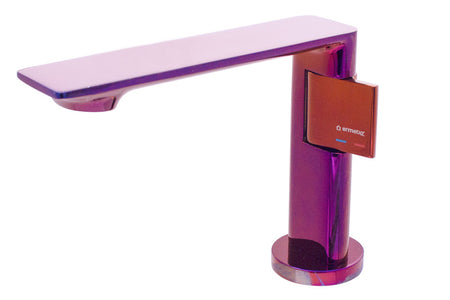 Baterie lavoar Ermetiq FLAT PURPLE violet din alamă cu cartuș ceramic