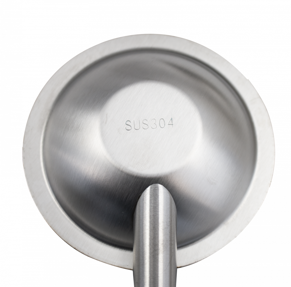 Baterie cadă Ermetiq din inox SUS 304 cu pipă lungă de 30 cm și duș