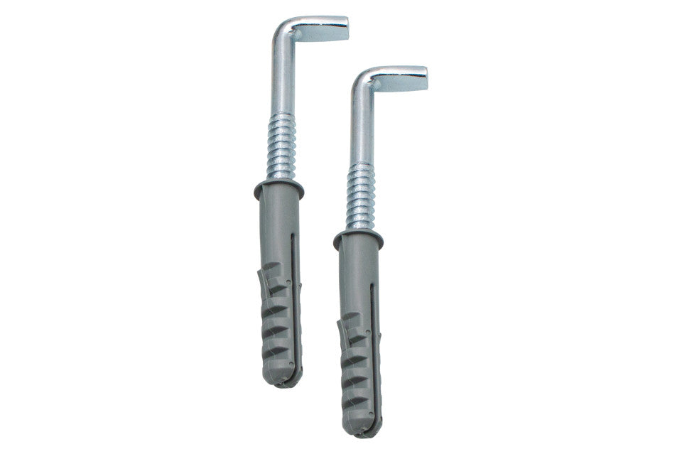 Set montaj boiler cu diblu și cârlig în L de 10 × 100 mm