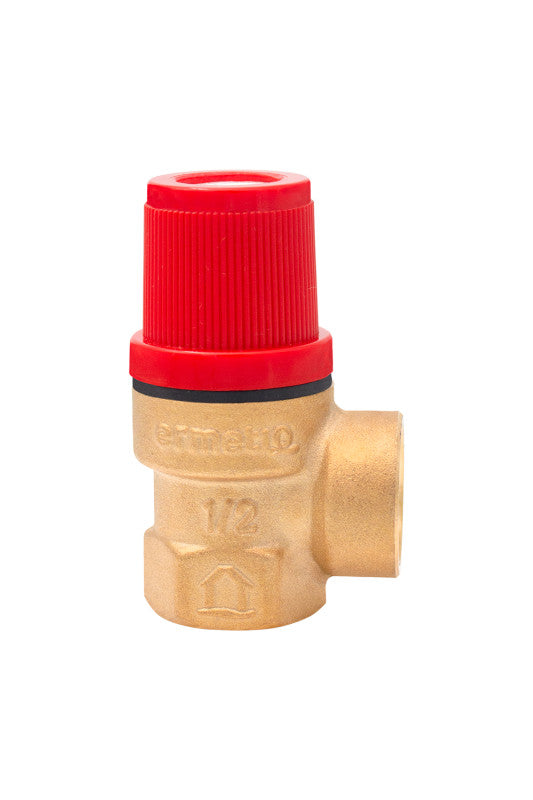 Supapă de siguranță 1/2″ × 1/2″ cu filet interior