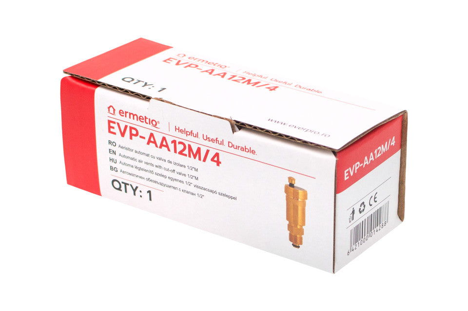 Aerisitor automat cu filet exterior de 1/2"