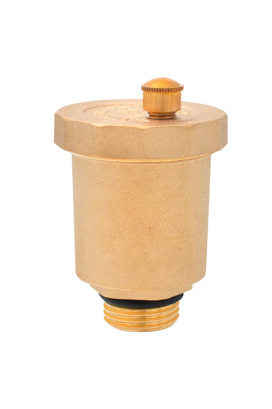 Aerisitor automat din alamă cu finisaj bronz și racord exterior de 1/2″, 10 bar