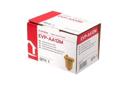 Aerisitor automat din alamă cu finisaj bronz și racord exterior de 1/2″, 10 bar