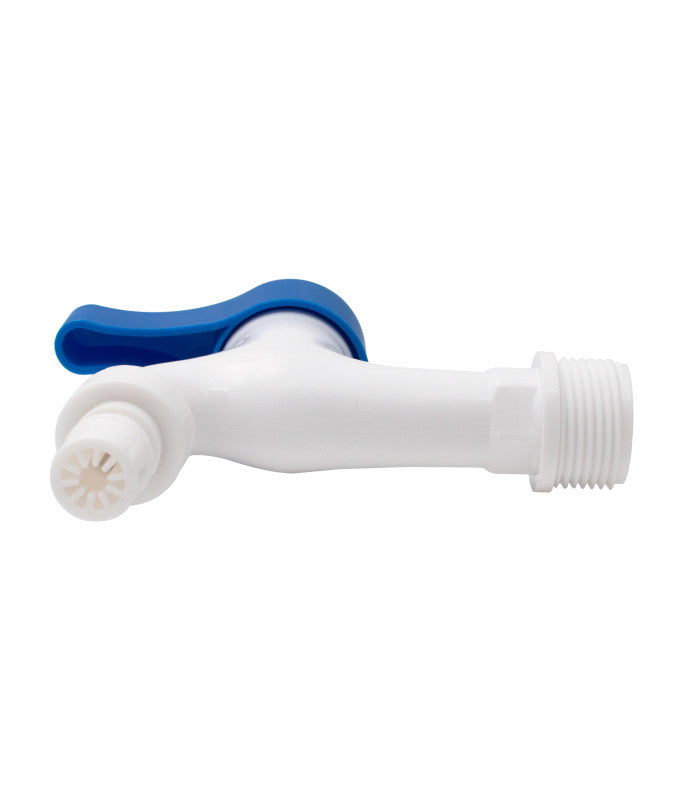 Robinet dublu serviciu din plastic Everpro cu racord 1/2" și portfurtun