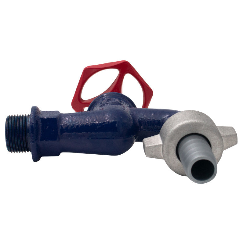 Robinet dublu serviciu din fontă 1/2" × 3/4" cu ștuț port-furtun