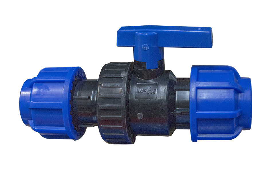 Robinet PP de 25 mm