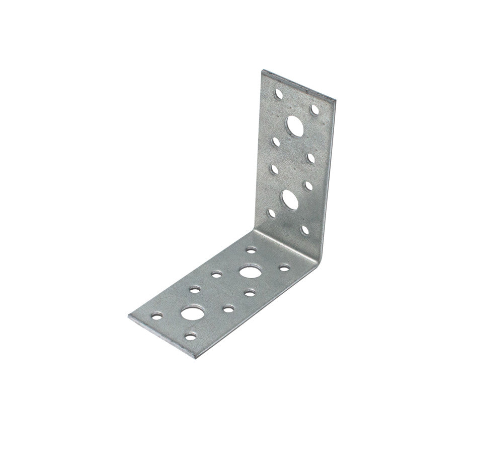 Colțar de îmbinare perforat 90 × 90 × 40 mm cu grosime de 2,5 mm