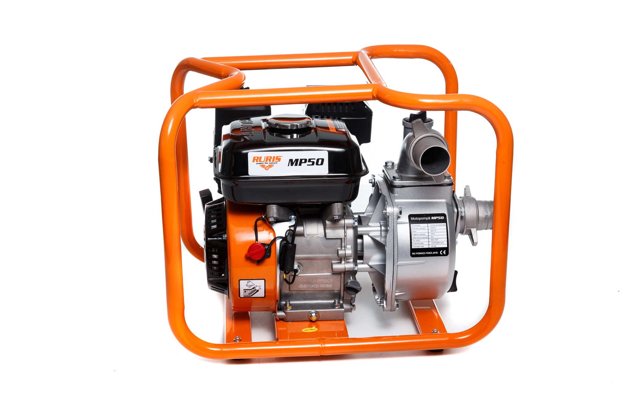 Motopompa Ruris Mp 50 + Furtun Refulare 2`` 20m