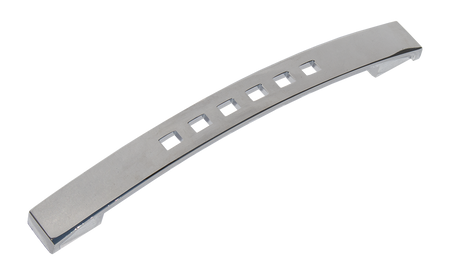 Mâner mobilier HOLEY crom cu interax 128 mm