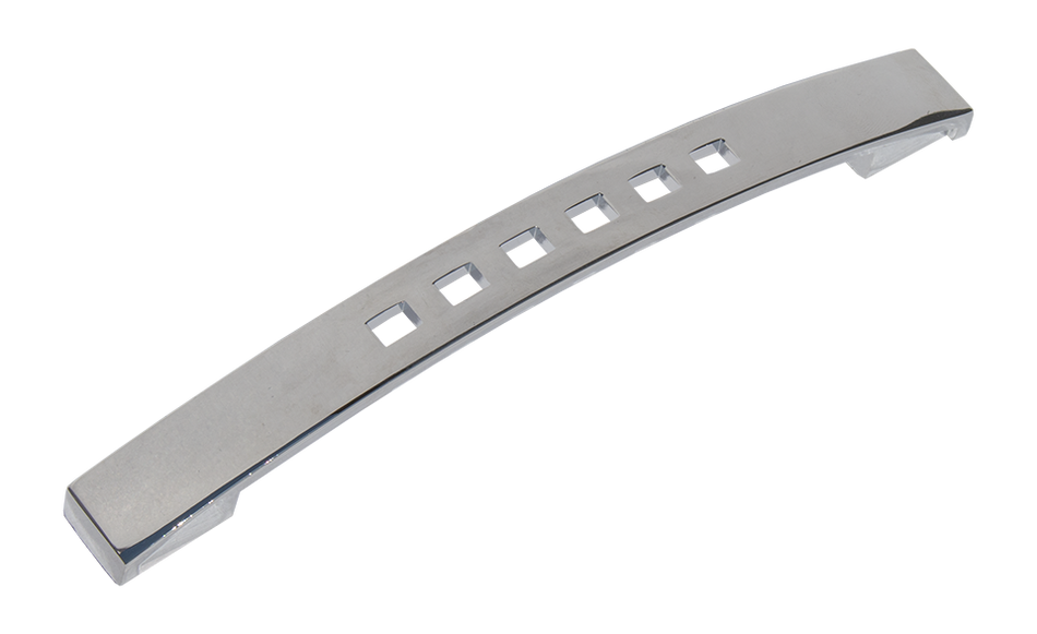 Mâner mobilier HOLEY crom cu interax 128 mm