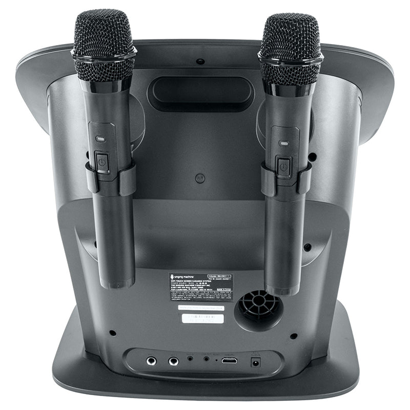 Karaoke machine cu touch screen și 2 microfoane wireless ISM9011