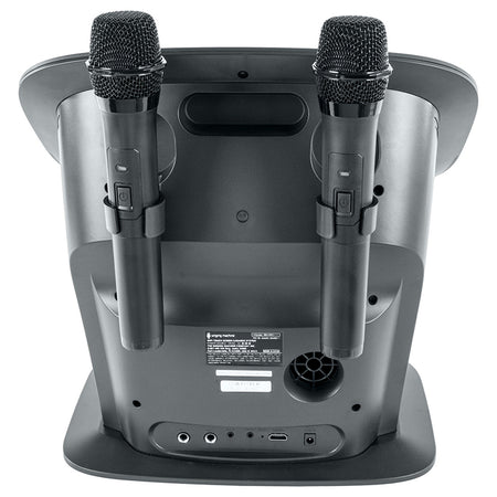 Karaoke machine cu touch screen și 2 microfoane wireless ISM9011
