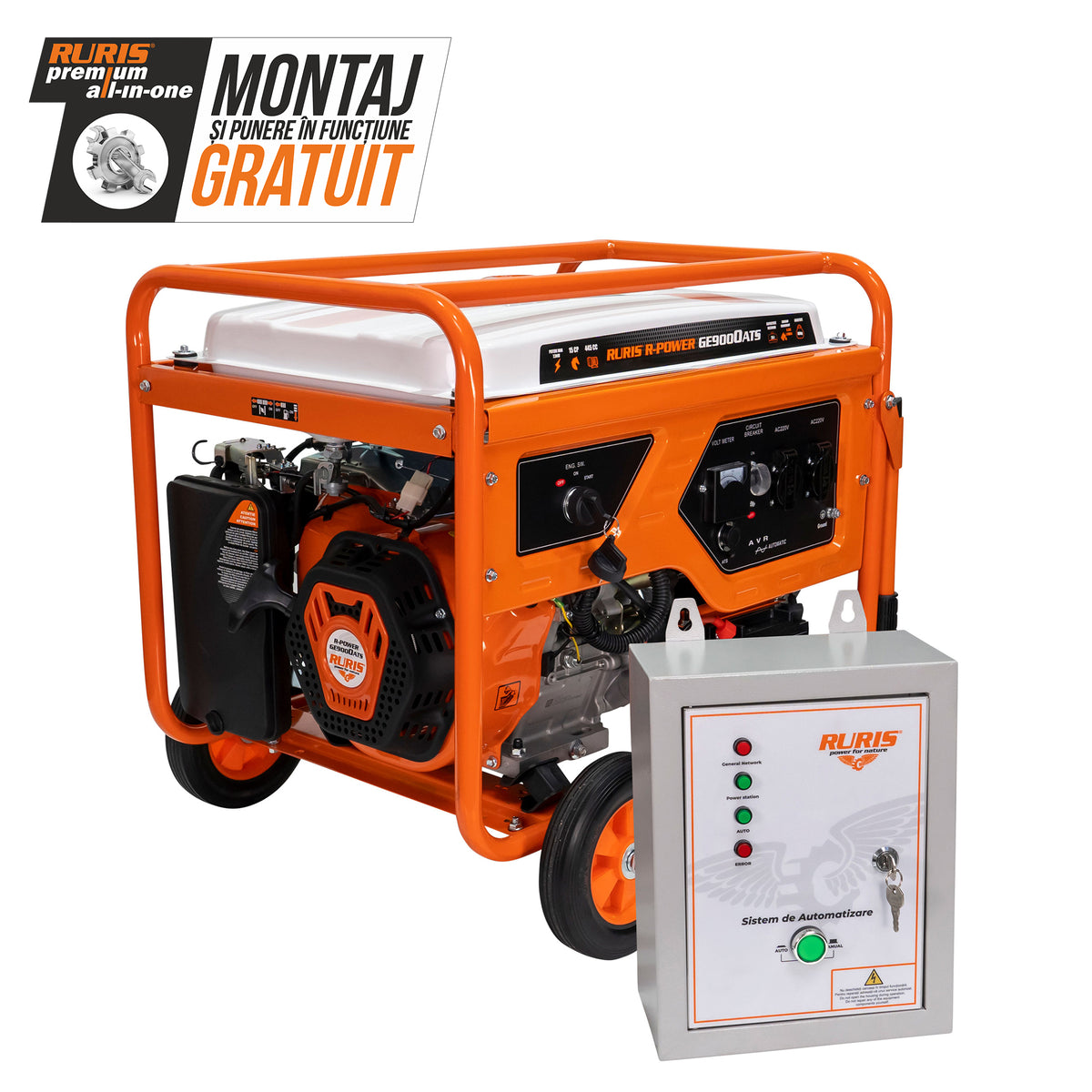 Generator Ruris R-power Ge9000ats