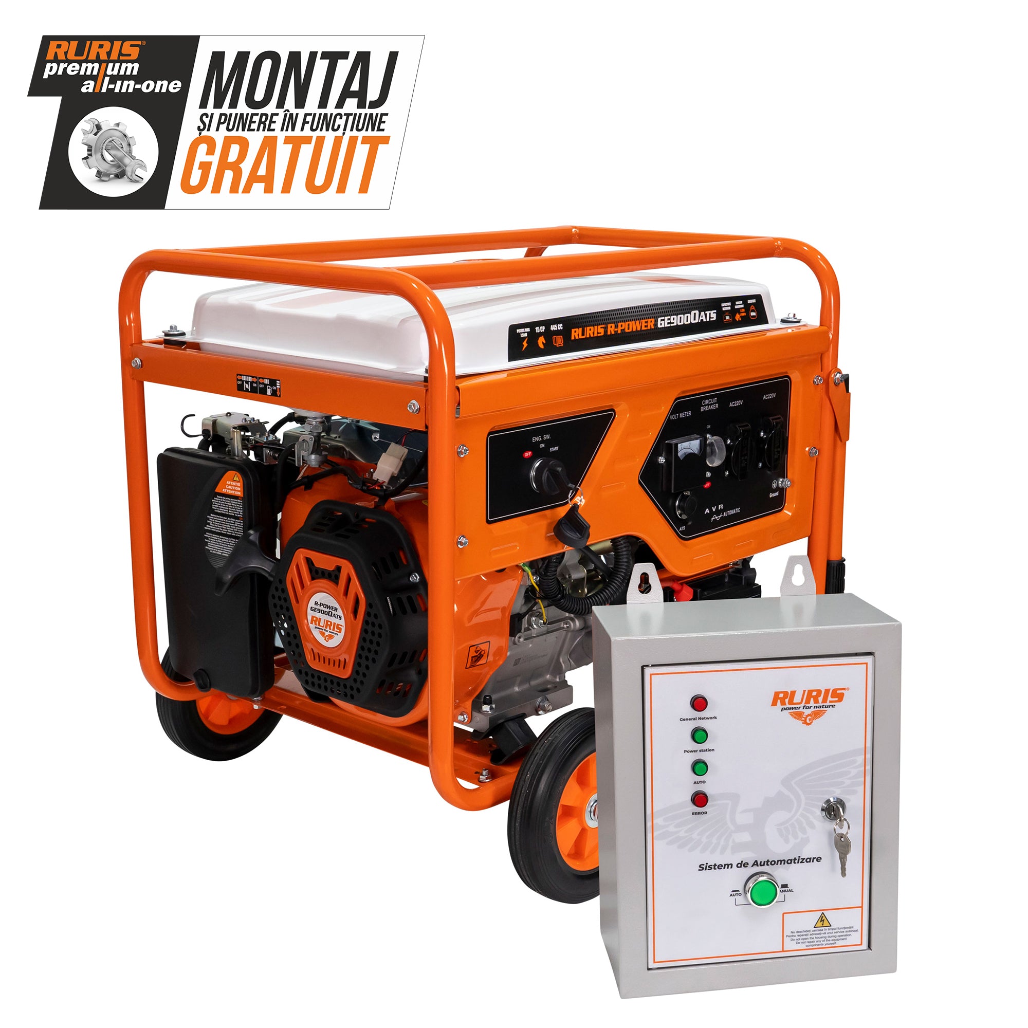 Generator Ruris R-power Ge9000ats