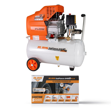 Compresor Ruris Airpower2400plus + Kit Airpower2400plus