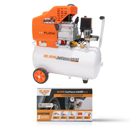 Compresor Ruris Airpower2400plus + Kit Airpower2400plus