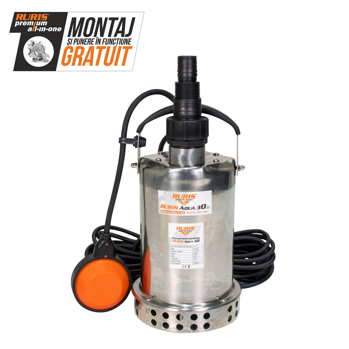 Pompa Submersibila Ruris Aqua 30