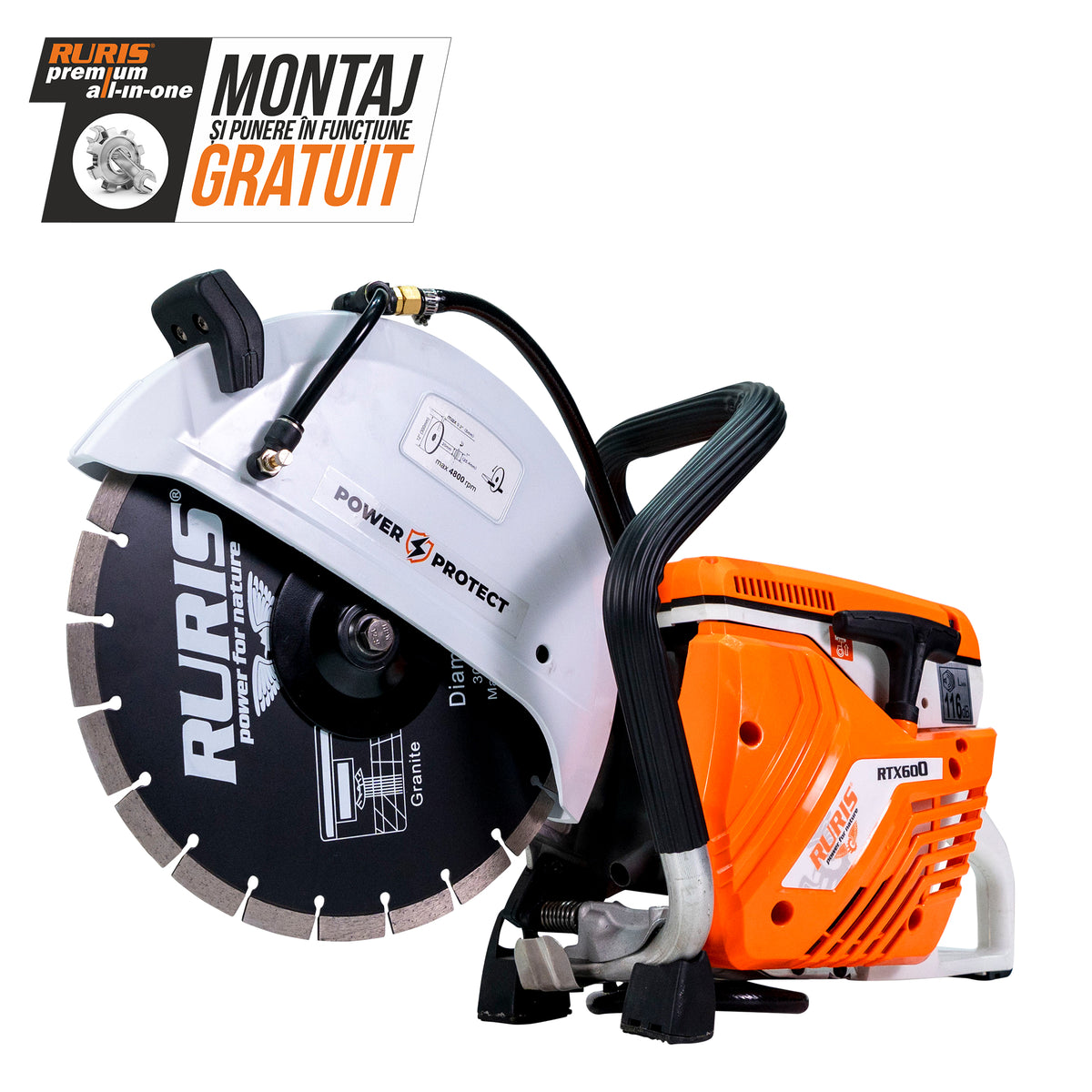 Taietor Beton Ruris Rtx600
