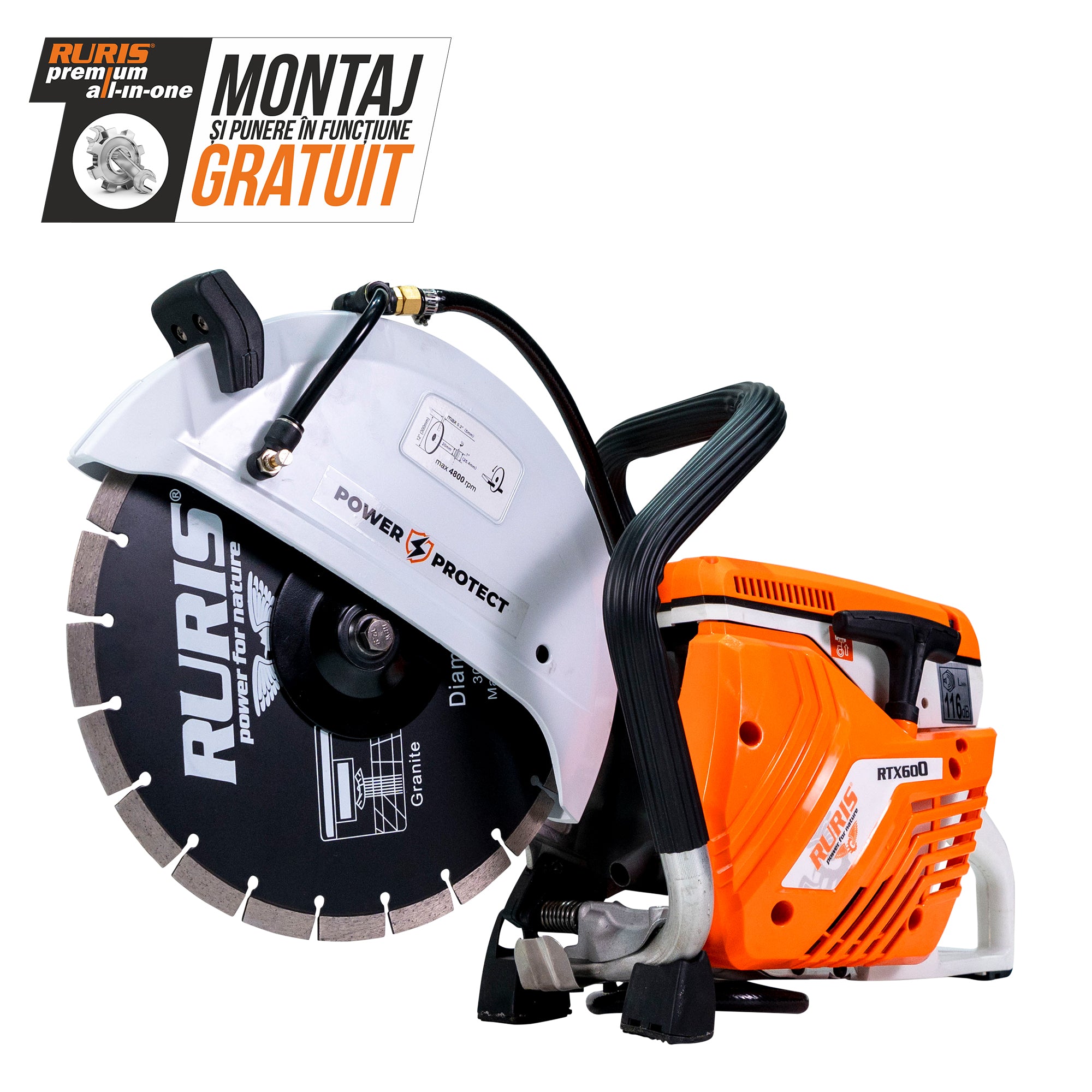 Taietor Beton Ruris Rtx600