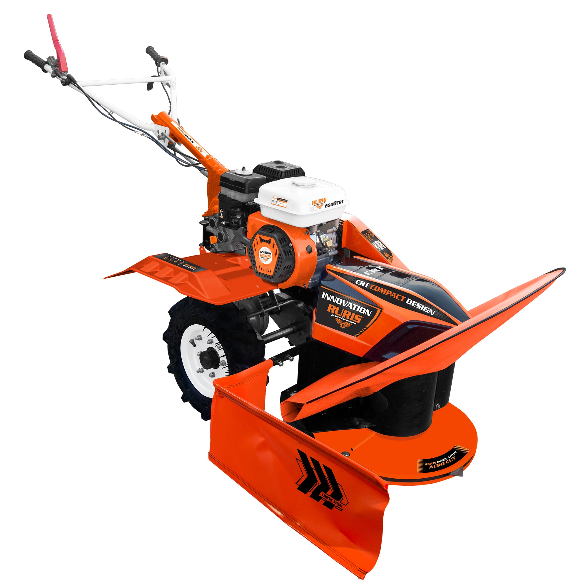 Utilaj Multifunctional Ruris 6500crt+roti Cauciuc 4-8+sist.de Cosit 6500crt 7 CP