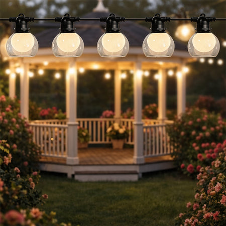 Ghirlandă luminoasă LED de 8 m cu 10 becuri incluse de 3000 K K-22025020