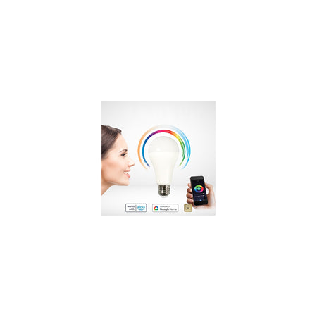 Bec LED E27 A65 RGB CCT Smart Wi-Fi 14W K-23683524