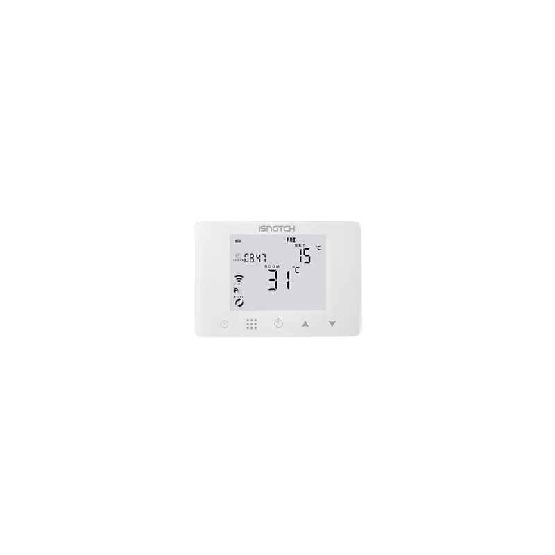 Termostat smart cu soft touch, Wi-Fi, programare săptămânală, Isnatch K-49683033