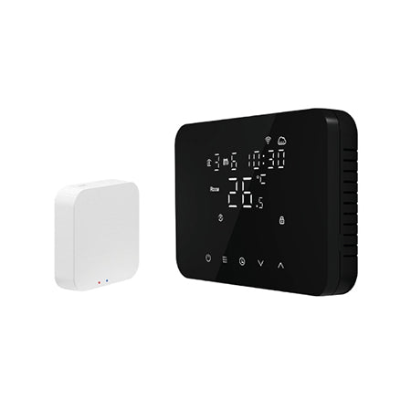 Termostat smart tip Zigbee cu panou soft touch, control vocal Wi-Fi Isnatch K-49683041