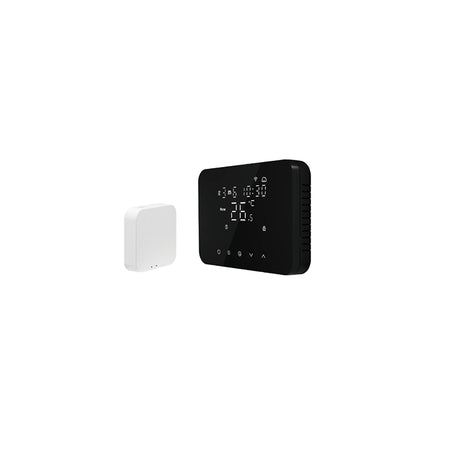 Termostat smart tip Zigbee cu panou soft touch, control vocal Wi-Fi Isnatch K-49683041