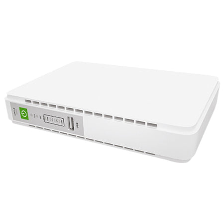 Mini UPS 9V 12V USB, 8800 mAh, autonomie 4h, LED, alb Isnatch K-59631775