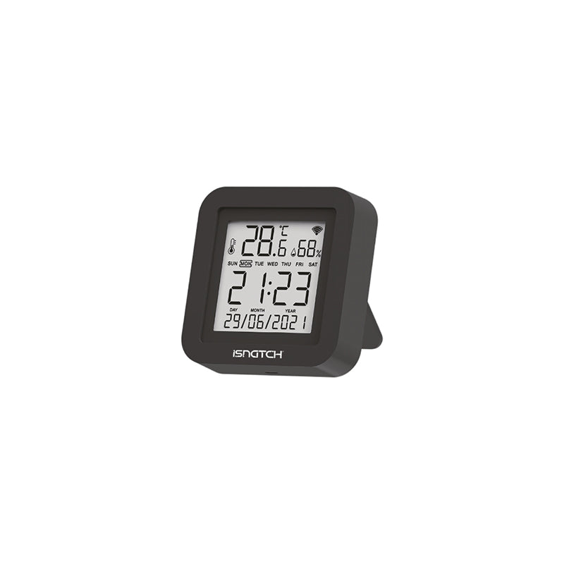 Controller IR smart Wi-Fi cu display, control vocal și temperatură Isnatch K-68681005