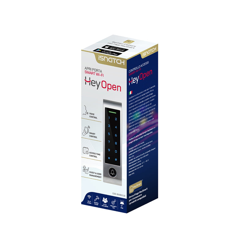 Smart Wi-Fi control acces, RFID, PIN, IP66 exterior, Isnatch K-68681010
