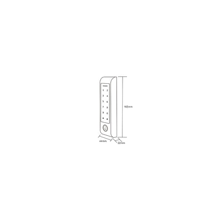 Smart Wi-Fi control acces, RFID, PIN, IP66 exterior, Isnatch K-68681010