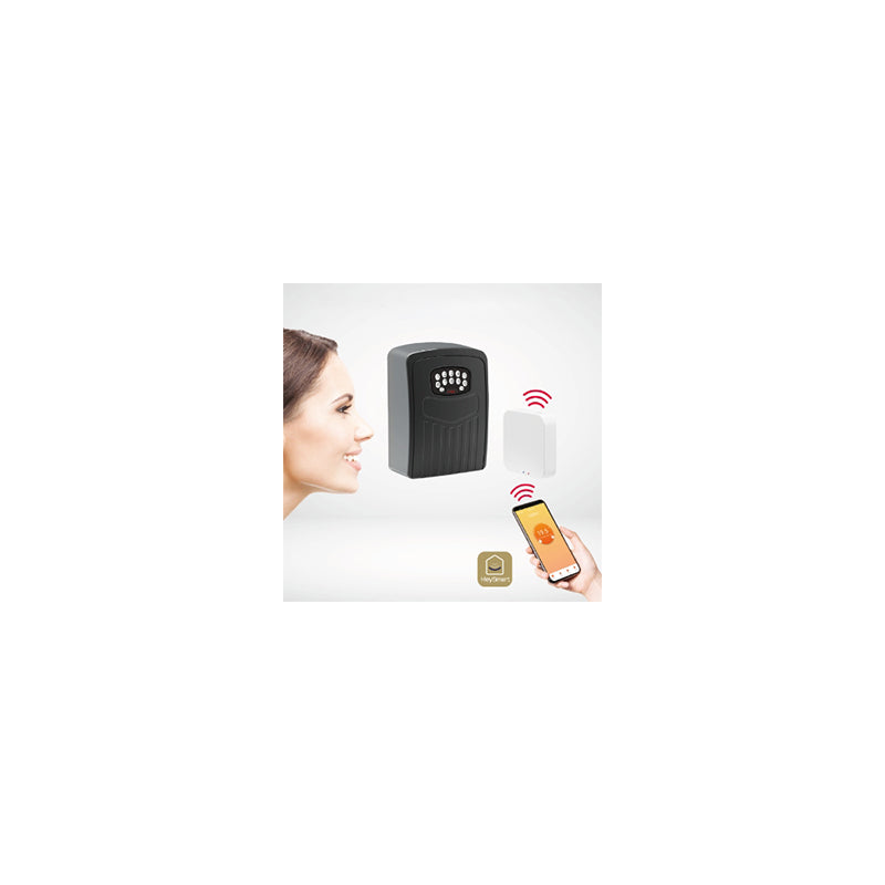 Smart Bluetooth Safety Box Gateway cu Wi-Fi, control app HeySmart, Isnatch K-68681020