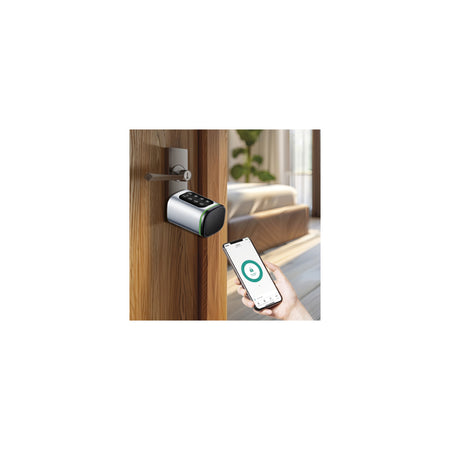 Smart Lock Wi-Fi tastatură și cititor card, control cu aplicație - Isnatch K-68681030