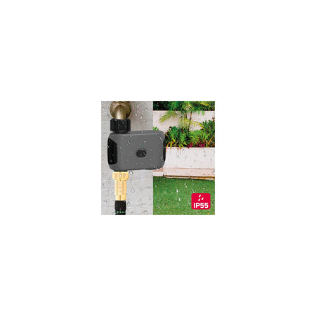 Programator irigații smart Wi-Fi cu gateway, control app HeySmart, Isnatch K-68681040