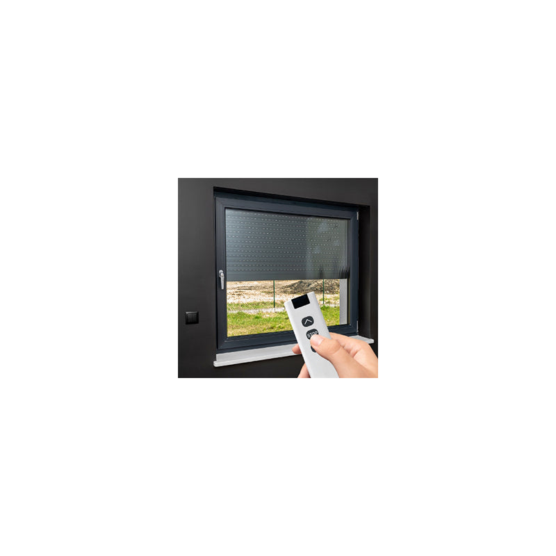 Kit închidere jaluzele smart Wi-Fi cu telecomandă, programabil, Isnatch K-68681061