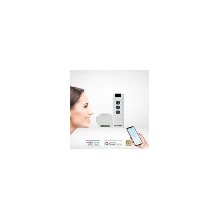 Kit iluminare smart Wi-Fi cu RF și telecomandă, maxim 2000 W Isnatch K-68681067