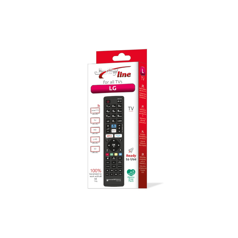 Telecomandă universală compatibilă LG, infraroșu, Smart TV, Jolly Line K-JL1718