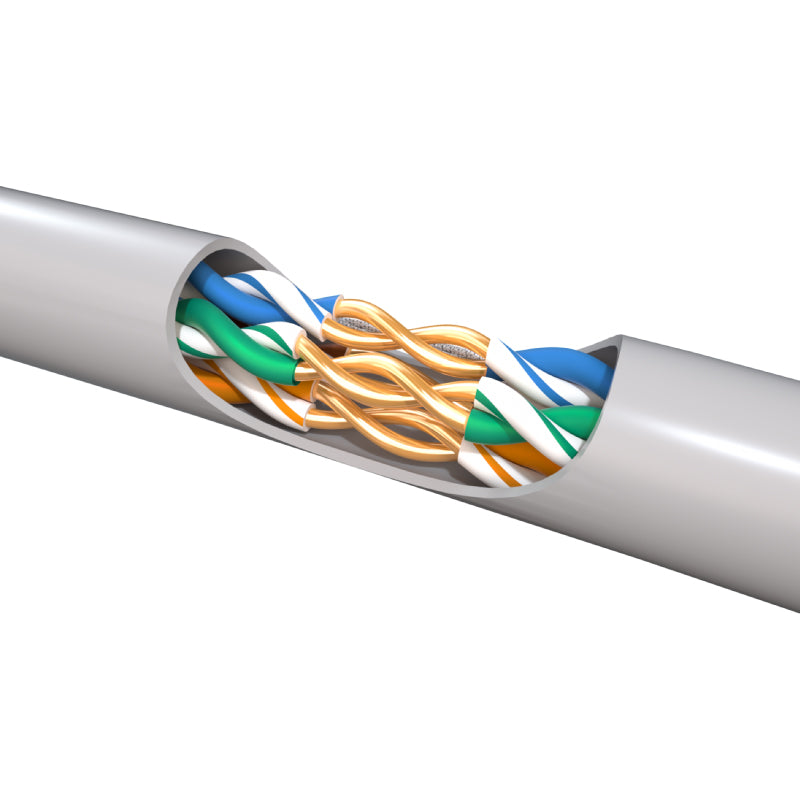 Cablu UTP Cat5e cupru 24AWG 305 m Emtex KAB-EMT13