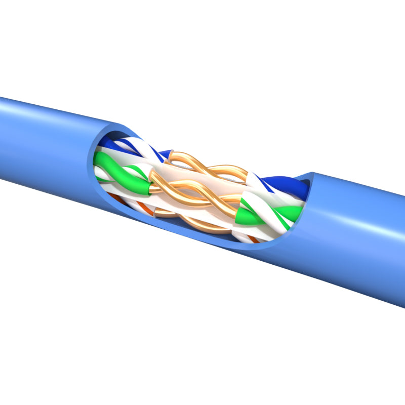 Cablu UTP Cat6 cupru 24AWG 305 m Emtex KAB-EMT16