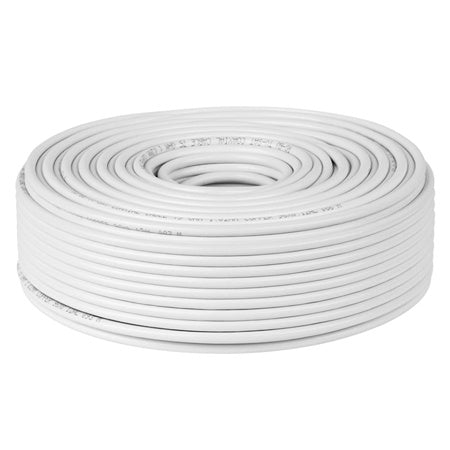 Cablu coaxial RG6 cupru, 100 m, ecranaj, Cabletech KAB0006