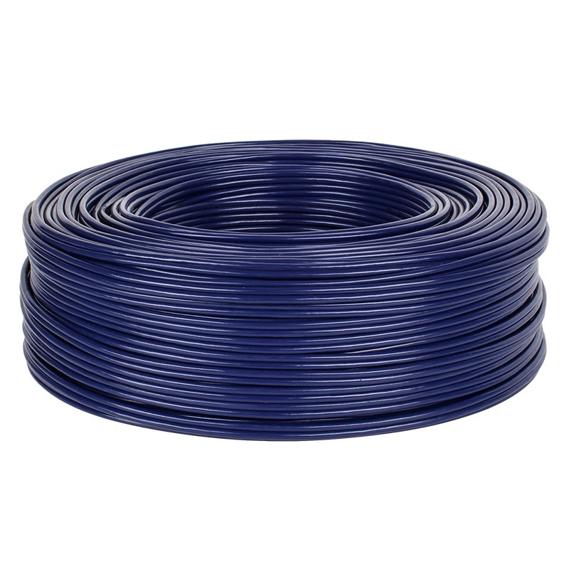 Cablu 2RCA 3 mm albastru rolă KAB0204
